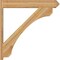 Ekena Millwork Legacy Arts & Crafts Rough Sawn Outlooker, Western Red Cedar, 8"W x 48"D x 48"H OUT08X48X48LEC03RWR - alternate 3